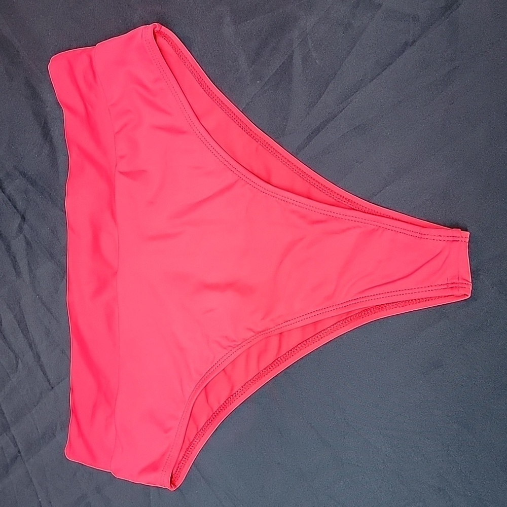 NWOT Watermelon High Waisted Bikini Bottoms Size XL